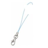 No. 38 Light Blue Lanyard Keychain photo