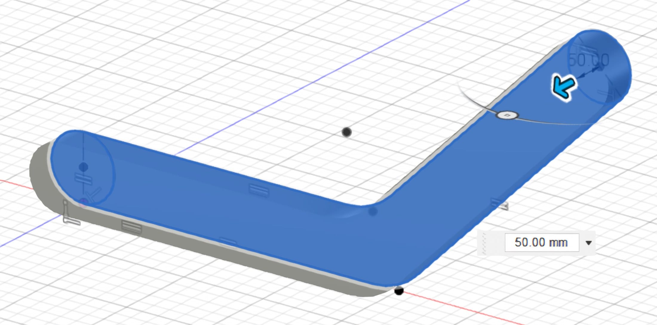7. Turn the sketch into a solid