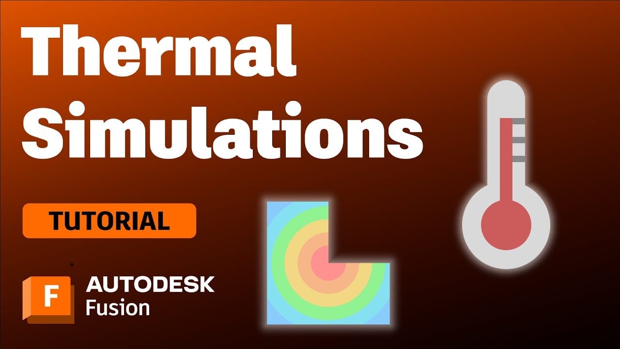 Autodesk Fusion thermal simulation video