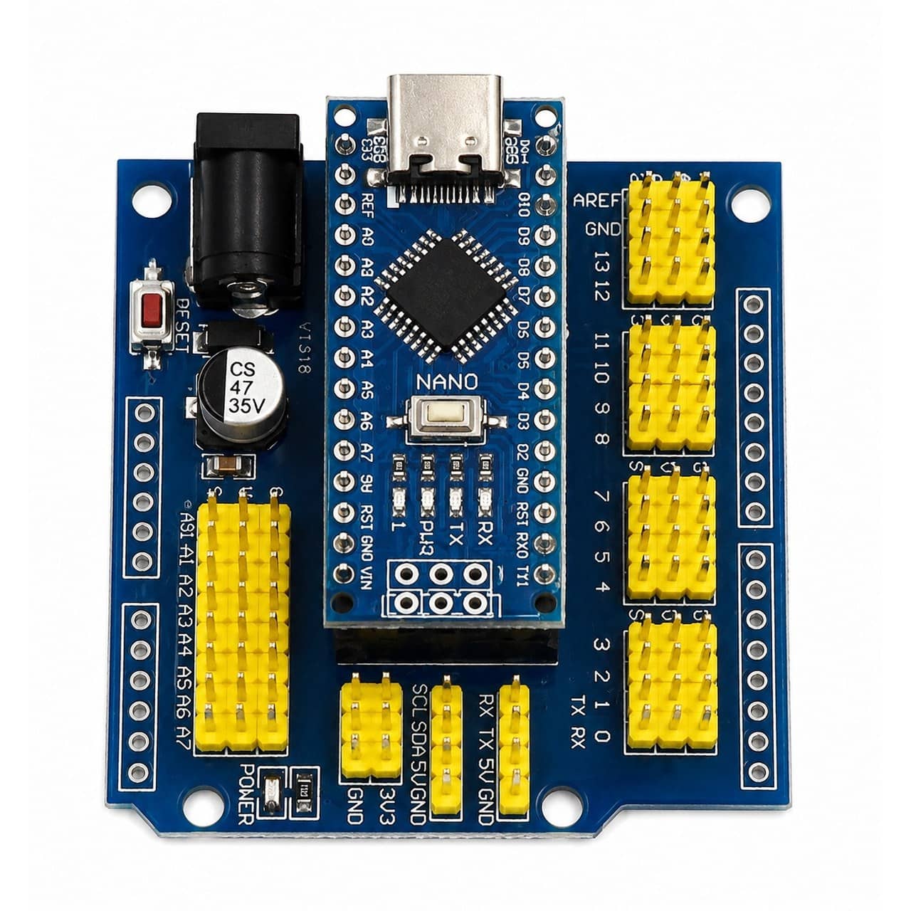 Prototype circuits and sensor functions visual