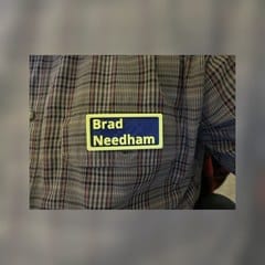 3D printed name badge project photo