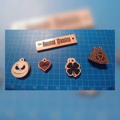 Scrap-material charms project photo