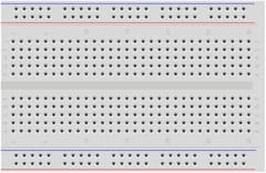 Breadboard row map connection visual