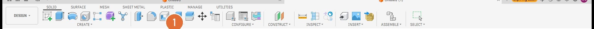 Change Parameters: a user parameter called desk toolbar
